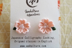Cherry blossom earrings